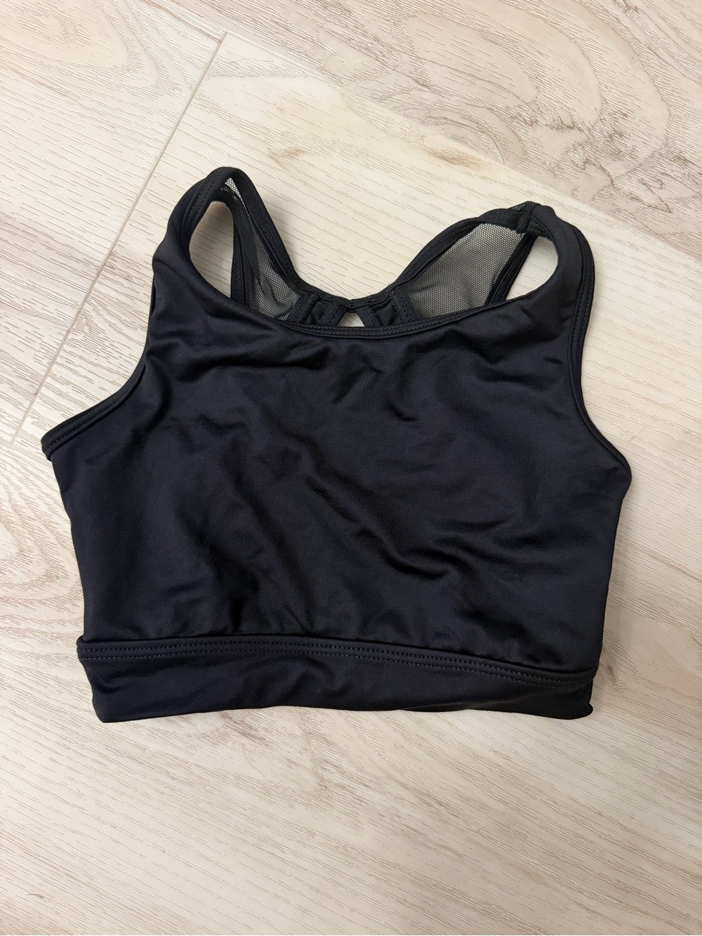 Girls' Black Dance So Danca Top